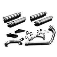 Yamaha XV250S Virago 1988-2020 410MM Slash CUT 2-2 Full Exhaust System Product thumb image 3