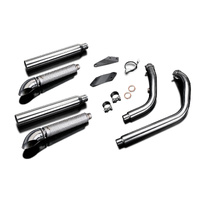 Honda VT750 2008-2018 550MM Turned Slash CUT Exhaust System Product thumb image 3