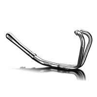 Kawasaki Z750B 1976-1979 2-1 Stainless Reverse Cone Exhaust System Product thumb image 3