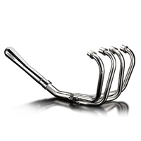 Honda CB650 CB650C Sohc Reverse Cone Full Stainless Exhaust System Product thumb image 3