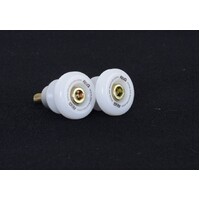 R&G Cotton Reels White KAW Z900/TRI Bonneville Bobber '17- Product thumb image 3