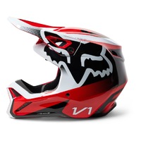 FOX 2023 V1 Leed Off Road Helmet Fluro/Red Product thumb image 3
