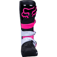 FOX Womens Comp Off Road Boots Black/Pink Product thumb image 3