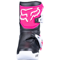 FOX Kids Comp Off Road Boots Black/Pink Product thumb image 3