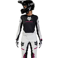 FOX Womens Flexair Optical Off Road Jersey Grey Product thumb image 3