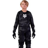 FOX Youth 180 Bnkr Off Road Jersey Black/Camo Product thumb image 3