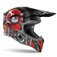 Airoh Wraap Alien Off Road Helmet Red Matt Product thumb image 3