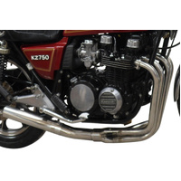 Kawasaki KZ750L GPZ750R1 81 82 83 84 Stainless Steel Downpipes Product thumb image 3