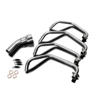 Kawasaki KZ900LTD KZ900B 1976 Stainless Steel 4-1 Down Pipes Product thumb image 3