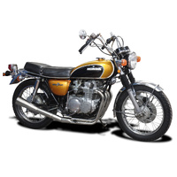 Honda CB500 Four 71-73 4 Into 1 Stainless Steel  Downpipes Header Pipes Product thumb image 3