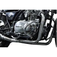 Delkevic Kawasaki Z400B Z440B Z440 LTD (1978-1983) 304 Stainless Steel Downpipes Product thumb image 3