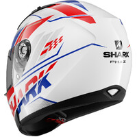 Shark Ridill Phaz Helmet White/Blue/Red Product thumb image 3