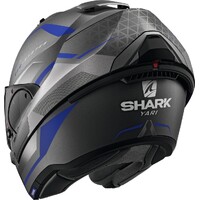 Shark EVO-ES Yari Modular Helmet Black/Blue Product thumb image 3