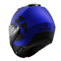 Shark EVO-ES Kedje Modular Helmet Blue/Black Product thumb image 3