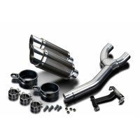 Yamaha FZ6N FZ6S Fazer 04-10 200MM Round Carbon Exhaust System Product thumb image 3