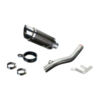 Honda VFR800 HI-LEVEL 1998-2001 200MM Round Carbon Exhaust System Product thumb image 3