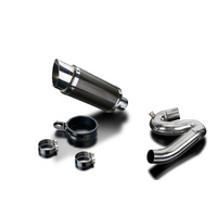 Honda CBR1000RR Fireblade 08-15 200MM Round Carbon Exhaust System Product thumb image 3