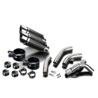 Kawasaki Ninja ZX10R ZX-10R 06 07 200MM Round Carbon Exhaust System Product thumb image 3