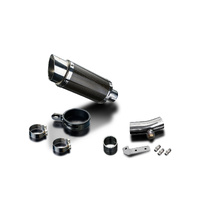 Kawasaki ER-6N ER-6F 06-11 200MM Round Carbon Exhaust System Product thumb image 3