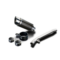 Kawasaki ZX-9R ZX9R Ninja 2002-2003 200MM Round Carbon  Exhaust System Product thumb image 3