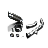HONDA CBR1000RR FIREBLADE 06-07 200MM ROUND CARBON EXHAUST SYSTEM Product thumb image 3