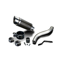 Triumph Speed Triple 955i 02-04 HI-LEVEL 200MM Round Carbon Exhaust System Product thumb image 3