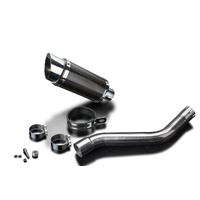 Kawasaki KLR650C 1995-2003 200MM Round Carbon Exhaust System Product thumb image 3