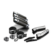 Ducati Monster 620/695/800 2002-2008 200MM Round Carbon Exhaust System Product thumb image 3