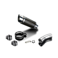Kawasaki Z900RS 2018-2024 200MM Carbon Round Exhaust System Product thumb image 3