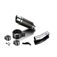 Kawasaki Ninja 500 Z500 2024-2025 200MM Round Carbon Exhaust System Product thumb image 3