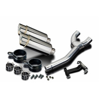 Yamaha FZ6N FZ6S Fazer 04-10 200MM Round Stainless Exhaust System Product thumb image 3