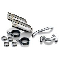 Honda VFR800 V-TEC 2002-2013 200MM Round Stainless Steel Exhaust System Product thumb image 3
