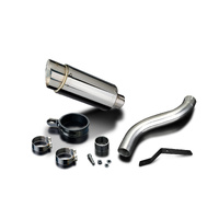 Triumph Speed Triple 955i 02-04 HI-LEVEL 200MM Round Stainless Exhaust System Product thumb image 3