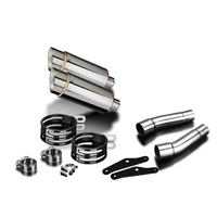 Ducati Monster 620/695/800 2002-2008 200MM Round Stainless Exhaust System Product thumb image 3