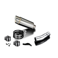 KAWASAKI NINJA 400 Z400 2018-2024 200MM ROUND STAINLESS EXHAUST SYSTEM Product thumb image 3