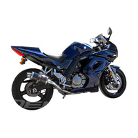 Suzuki SV650 SV650S 2003-2015 225MM Oval Carbon Exhaust System Product thumb image 3