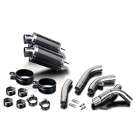 Kawasaki Ninja ZX10R ZX-10R 06 07 225MM Oval Carbon Exhaust System Product thumb image 3
