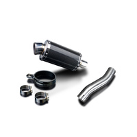 Honda CB500X 2013-2016 225MM Oval Carbon Exhaust System Product thumb image 3