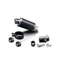 Kawasaki ER-6N ER-6F  06-11 225MM Oval Carbon Exhaust System Product thumb image 3