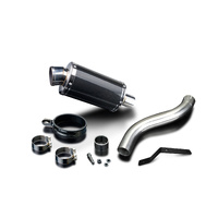 Triumph Speed Triple 955i 02-04 HI-LEVEL 225MM Oval Carbon Exhaust System Product thumb image 3