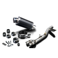 HONDA NT700V Deauville (2006-2015) 225MM OVAL CARBON EXHAUST SYSTEM Product thumb image 3