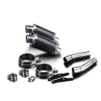 Ducati Monster 620/695/800 2002-2008 225MM Oval Carbon DS70 Exhaust System Product thumb image 3