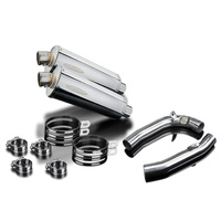 Honda VTR1000F Firestorm 1997-2006 350MM Oval Stainless Exhaust System Product thumb image 3