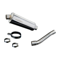 HONDA CBR250R CBR250 2011-2014 MC41 350MM OVAL STAINLESS EXHAUST SYSTEM Product thumb image 3