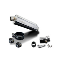 Kawasaki ER-6N ER-6F 06-11 350MM Oval Stainless Exhaust System Product thumb image 3