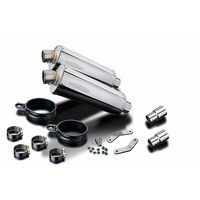 Triumph Speed Triple 1050 2011-2014 350MM Oval Stainless Exhaust System Product thumb image 3