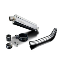 Triumph Tiger 800 ABS 2011-2020 350MM Oval Stainless Exhaust System Product thumb image 3