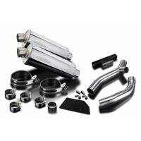 Yamaha XT660Z Tenere 08-19 350MM Oval Stainless Exhaust System Product thumb image 3