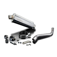 HONDA CRF250L (2012-2016) 350MM OVAL STAINLESS EXHAUST SYSTEM Product thumb image 3