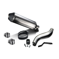 Triumph Speed Triple 955i 02-04 HI-LEVEL 343MM X-OVAL Titanium Exhaust System Product thumb image 3